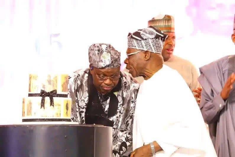 Fayose Erupts, Frowns At Obasanjo’s Talk-Down At 65th Birthday