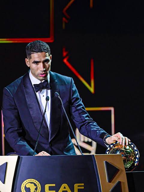CAF Awards: Morocco Shines As Hakimi, Chebbak Emerge Africa’s Bests