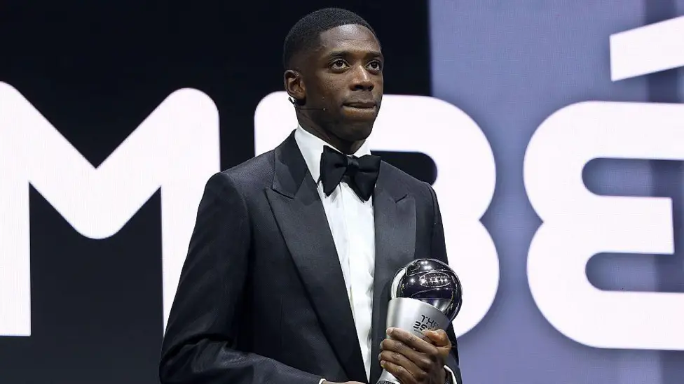 Dembele Wins FIFA Best Men’s Player Of The Year