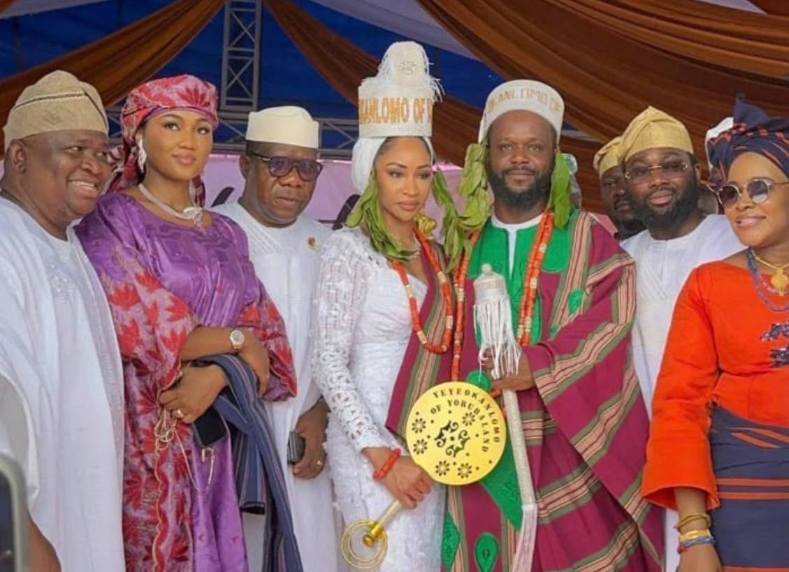 Alaafin Confers Okanlomo Of Yorubaland Title On Seyi Tinubu