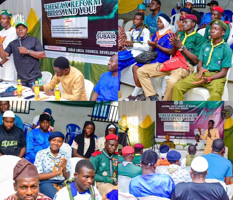 NYCN Isolo Organises Inaugural Program, Deepens Grassroots Sensitisation On Tax Reform Bills