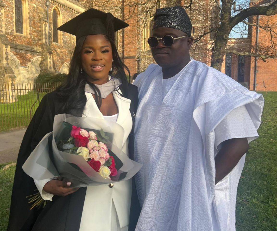 PHOTONEWS: Day Yusuf Olubodun’s Daughter Makes Him Proud