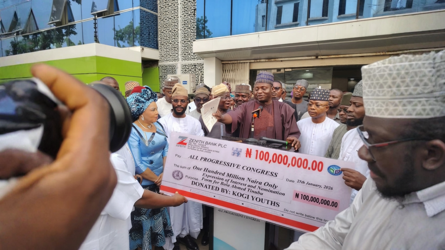 2027: Group Donates N100m For Tinubu’s Nomination Form