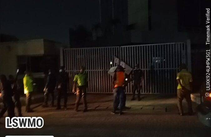 Lagos Govt Seals Access Bank Over IIIegal Sewage Discharge, Alleged Assault On Officials