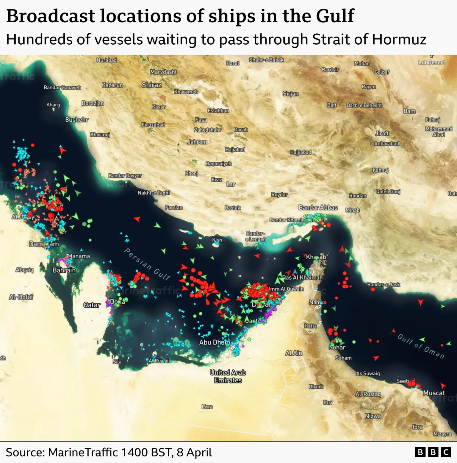 Ships Still Cautious About Using Strait Of Hormuz As Iran Issues Warning