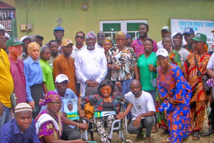 Persons With Disabilities In Oshodi-Isolo II Back Bamigbetan For House Of Representatives