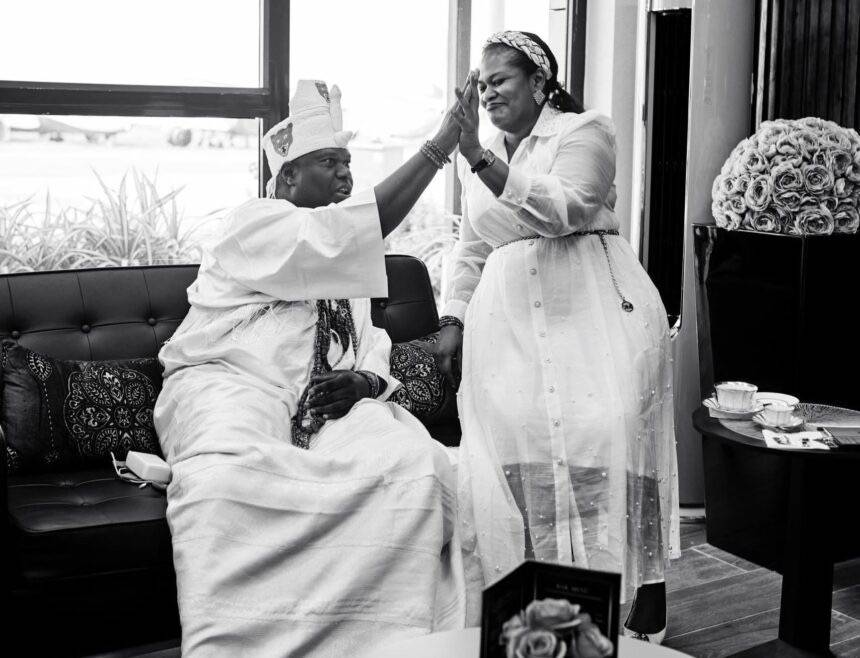Ooni Welcomes Twin Princes With Olori Mariam