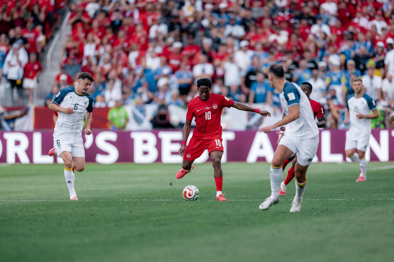 Co-hosts Canada Begin World Cup With Bosnia Draw