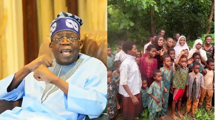 Rescued Orire Children, Teacher: Tinubu Rejoices, Hails Security Agencies