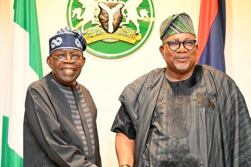 Tinubu Greets Babatunde Ogala, SAN, At 65