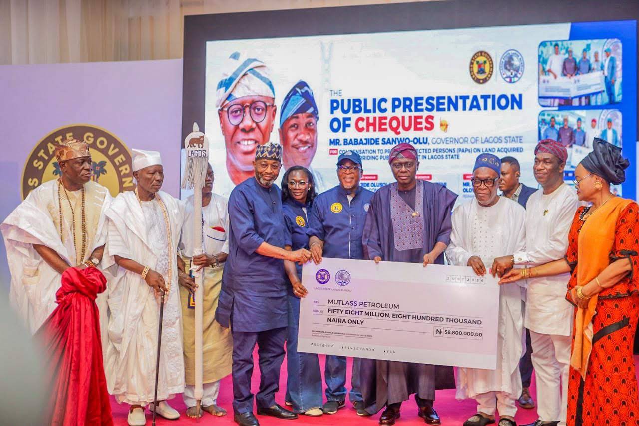 Sanwo-Olu Pays N3.1 Billion Compensation To 300 Lagos Property Owners