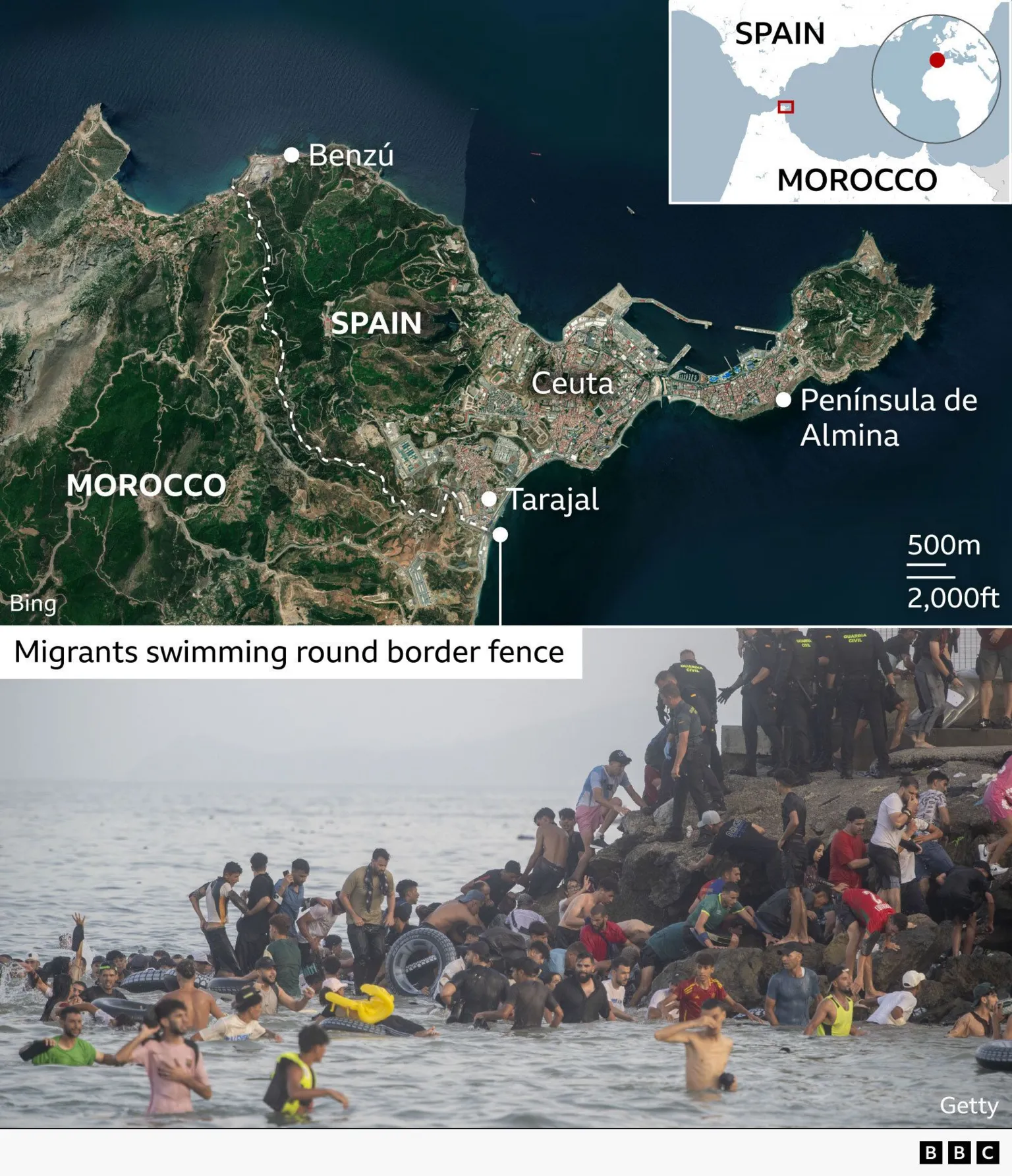 Spain’s PM Blames Traffickers After 60,000 Migrants Reach Ceuta From Morocco
