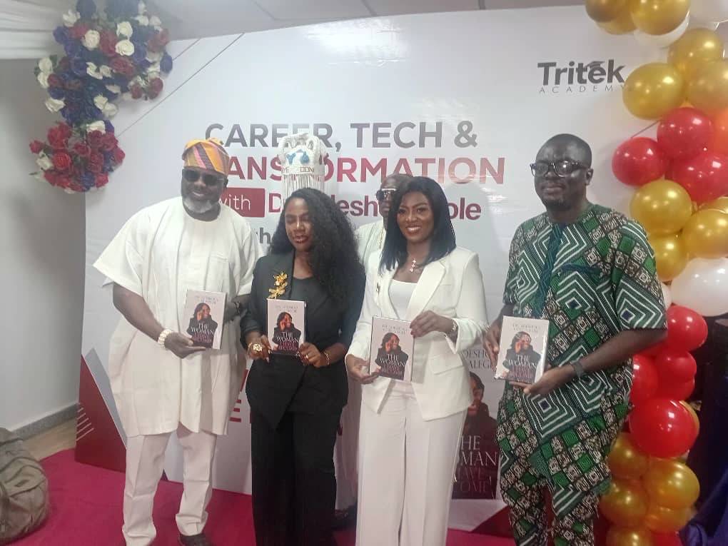 Tech Expert Dr. Adeshola Cole Launches Memoir ‘The Woman I Have Become’ As She Calls For Deeper AI Education In Nigeria