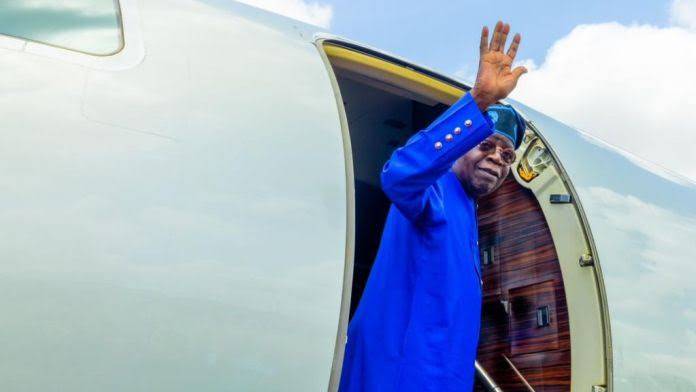 President Tinubu Ends Working Vacation Abroad, To Arrive Lagos This Evening