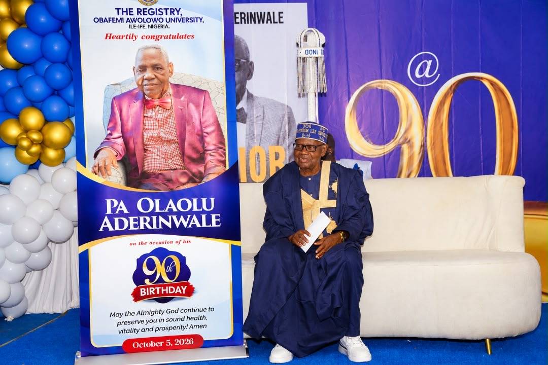 PHOTONEWS: Pa Olaolu Aderinwale @ 90